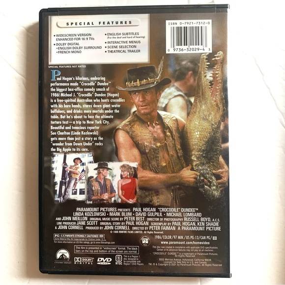 Crocodile Dundee DVD bundle - Picture 6 of 9